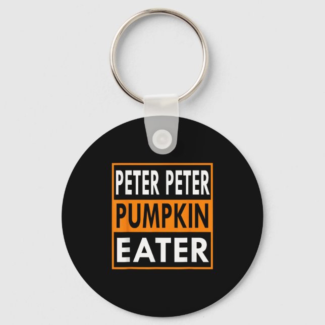 Porte-clés Halloween Costume Peter Pumpkin Eater  (Recto)