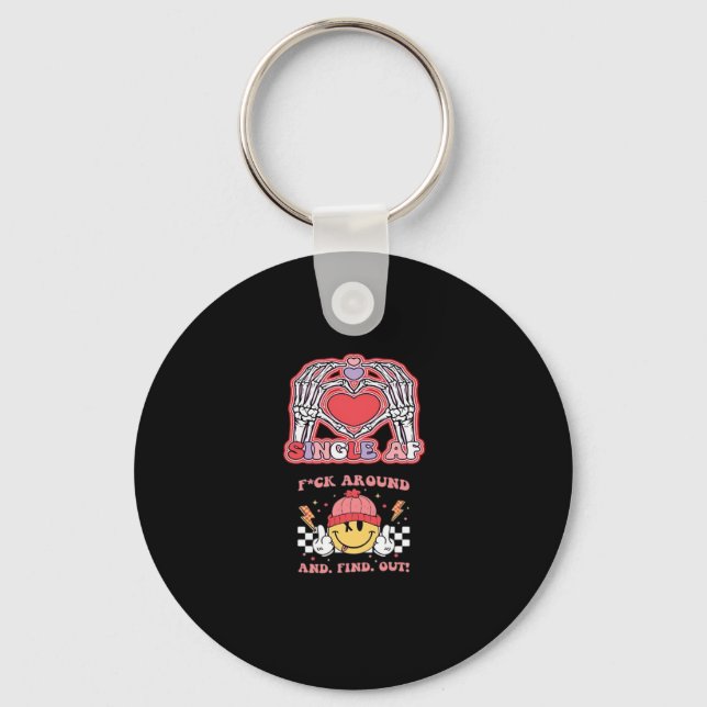 Porte-clés Halloween des mains drôle - Grabby Ghoul (Recto)