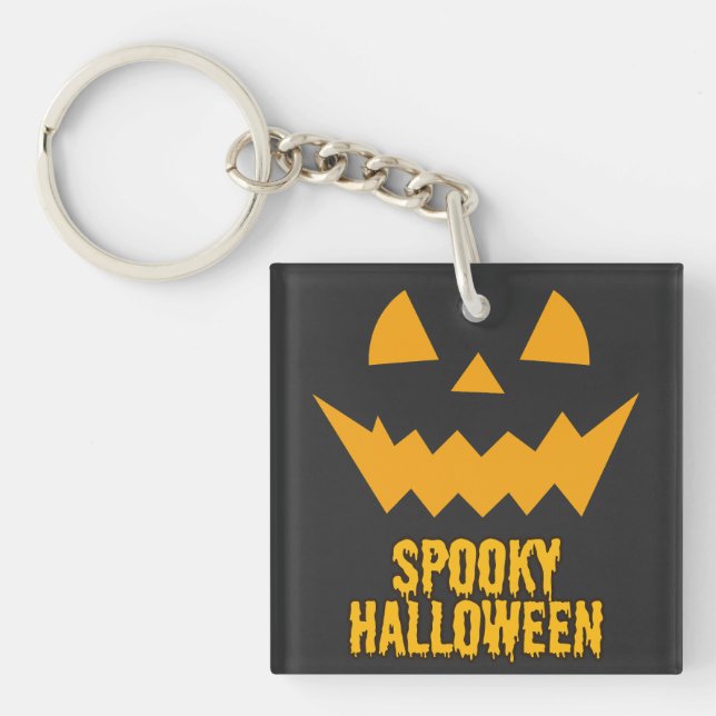 Porte-clés Halloween éffrayant (Devant)