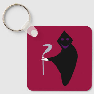 Porte-clés Halloween faucheuse Grim personnalisé