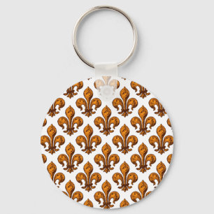 Porte-clés Halloween Fleur de lis