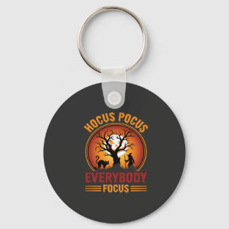 Porte-clés Halloween Hocus Pocus Everybody Focus Witch Tree
