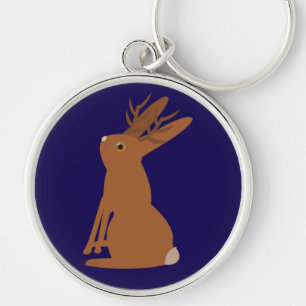 Porte-clés Halloween Jackalope Trou ou traitement