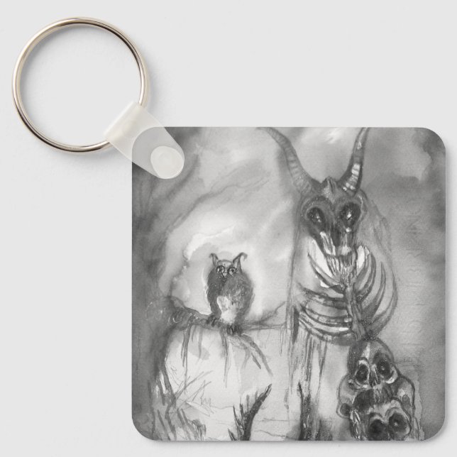 Porte-clés HALLOWEEN MONSTERS / ORK WAR Imaginaire (Recto)