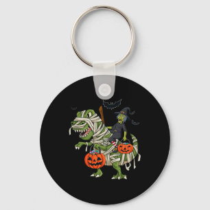 Porte-clés Halloween Sorcière équitation T Rex Fun Boys Fille