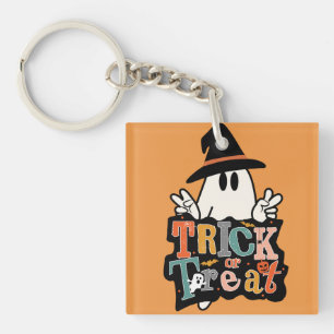 Porte-clés Halloween sorcière fantôme Trick ou traitement per