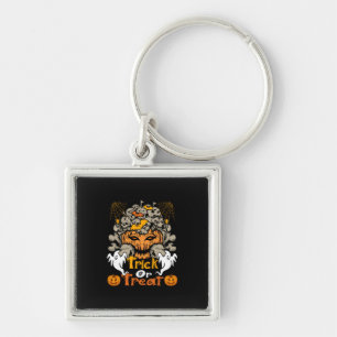 Porte-clés Halloween Trick Ou Treat Anniversaire
