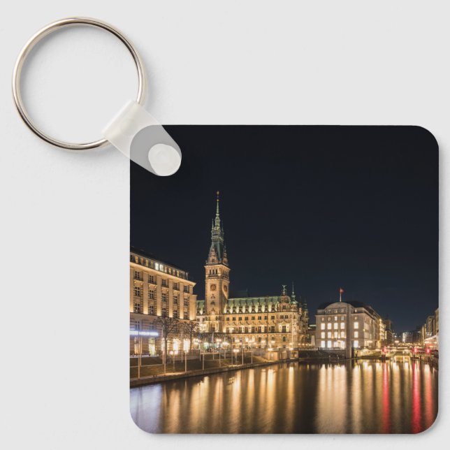 Porte-clés Hambourg Allemagne (Recto)