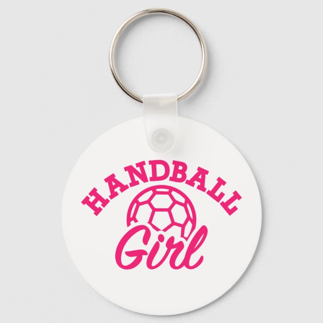 Porte-clés Handball girl (Recto)