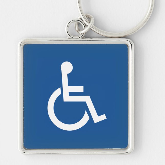Porte-clés Handicapé (Devant)