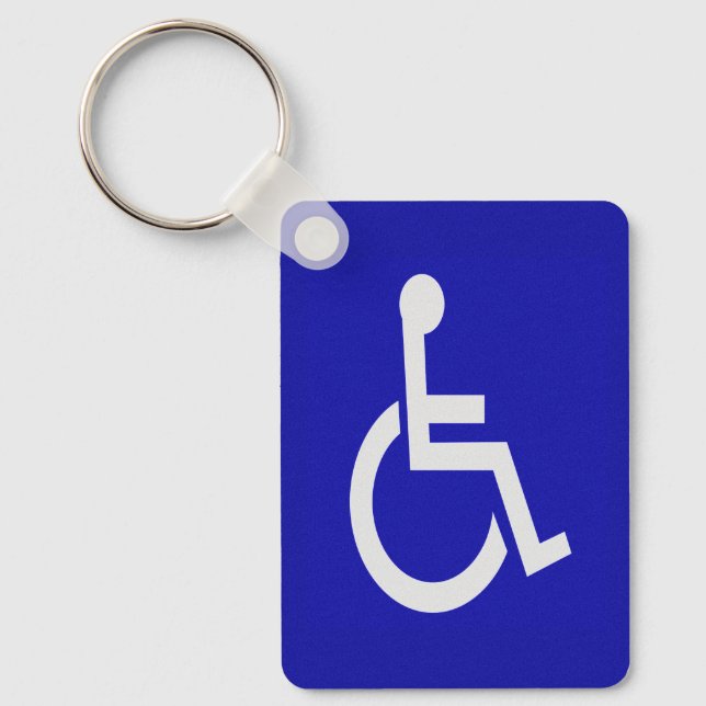 Porte-clés Handicapés handicapés (Recto)