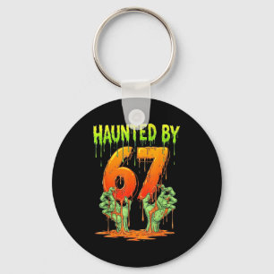 Porte-clés Hanté par 67 drôle halloween saison effrayante