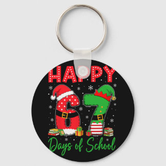 Porte-clés Happy 67 Days Of School Six Seven 67 Christmas San