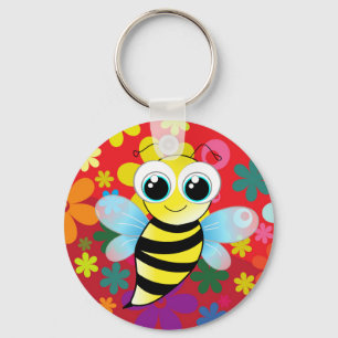 Porte-clés Happy bee