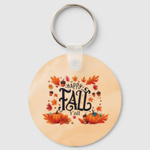 Porte-clés Happy Fall Y'all classique