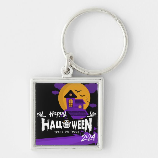 Porte-clés Happy Halloween Porte - clés Premium Accessoires 2 (Devant)