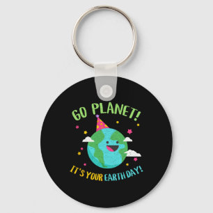 Porte-clés Happy Jour des terres Go Planet Funny Professeur d