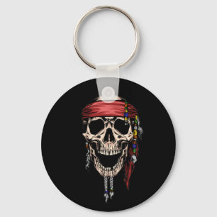 Porte-clés Happy Pirate Skull Ghost Royal