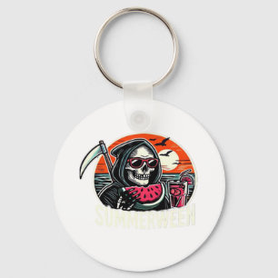 Porte-clés Happy Summerween Grim Reaper Watermelon Summer Hal