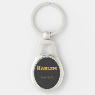 Porte-clés Harlem New York Gold Porte - clé