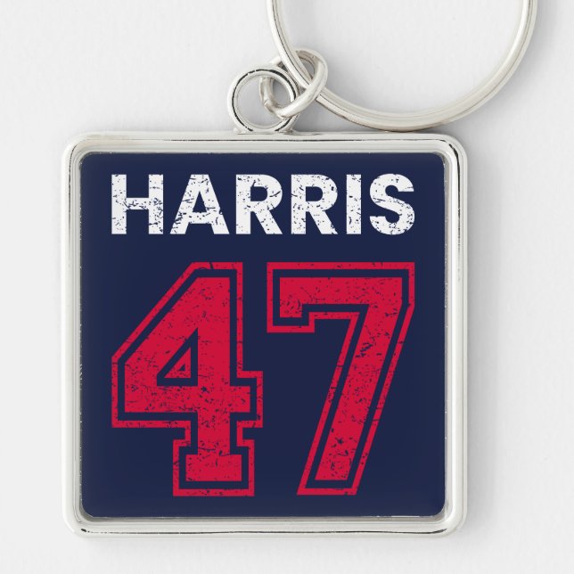 Porte-clés Harris 47 I - Kamala Harris Pour Président (Devant)