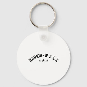 Porte-clés Harris Tim Walz Police de Baseball Élection 2024