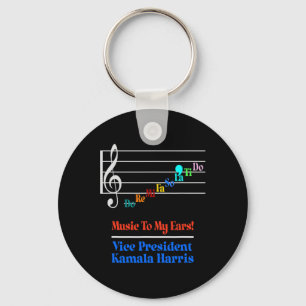 Porte-clés Harris Vp Music To My Ears Do-re-mi Comma-la
