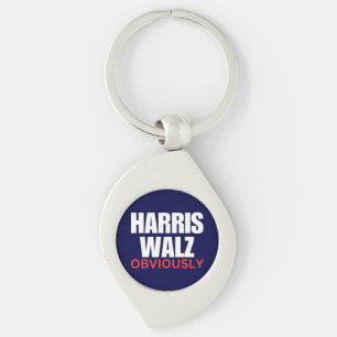 Porte-clés Harris Walz ÉVIDEMMENT Harris Walz 2024 Évidemme