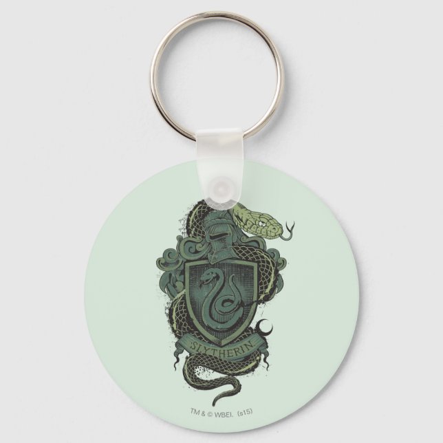 Porte-clés Harry Potter | Slytherin Crest (Recto)