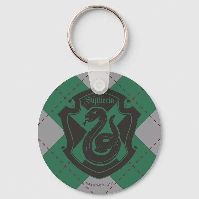Porte-clés Harry Potter | Slytherin House Pride Crest (Recto)