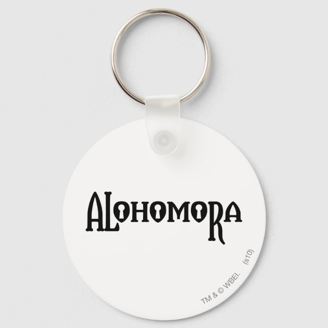 Porte-clés Harry Potter Spell | Alohomora (Recto)