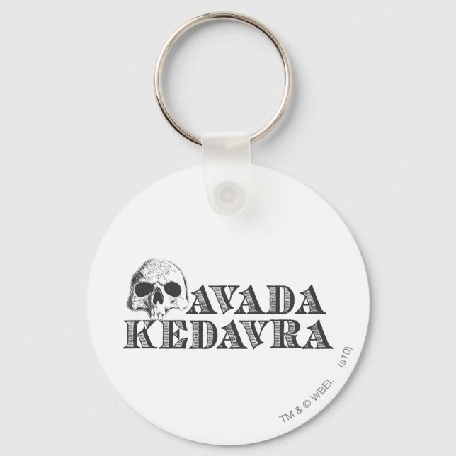 Porte-clés Harry Potter Spell | Avada Kedavra (Recto)