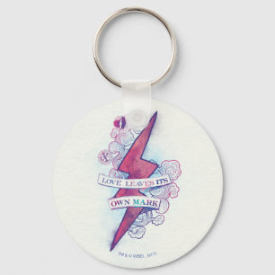 Porte-clés Harry Potter Spell   Love Feuilles son propre Mark