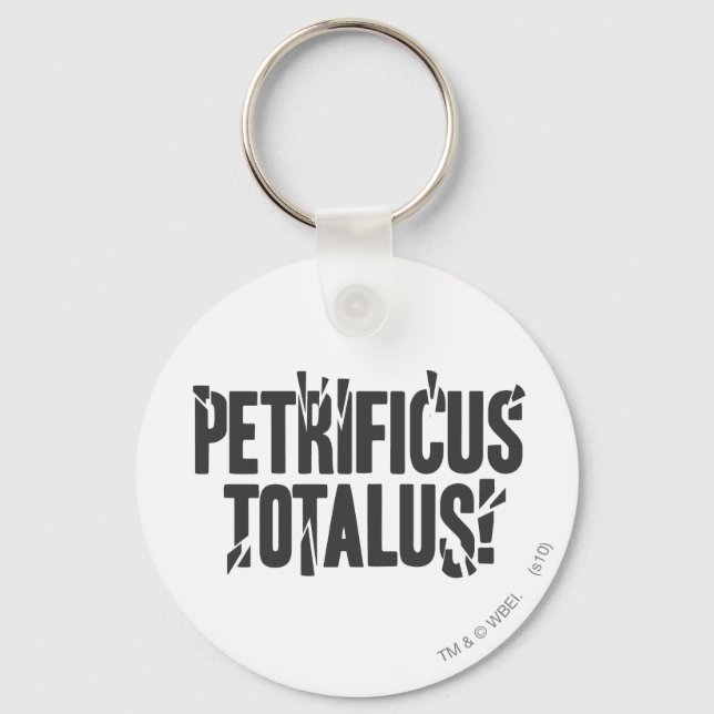 Porte-clés Harry Potter Spell | Petrificus Totalus ! (Recto)