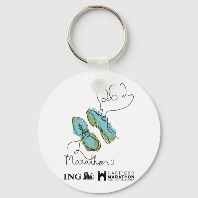 Porte-clés Hartford Marathon : Chaussures (Recto)