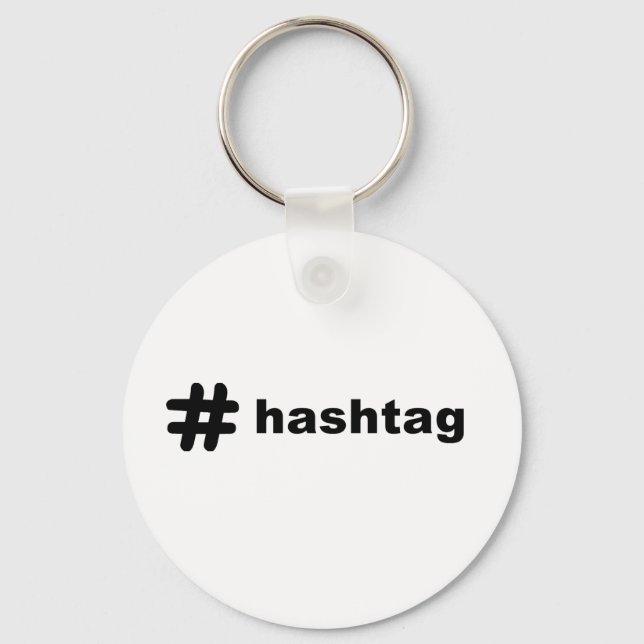Porte-clés # hashtag (Recto)