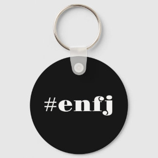 Porte-clés hashtag enfj personnalité fierté