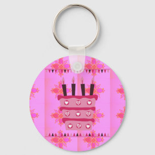 Porte-clés Have a Lovely Joyeux anniversaire