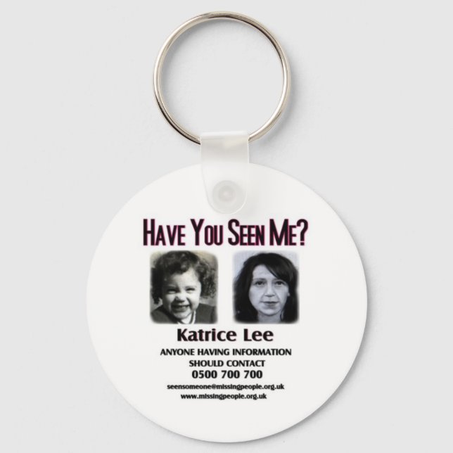 Porte-clés Have You Seen Me Katrice Lee Keychain (Recto)