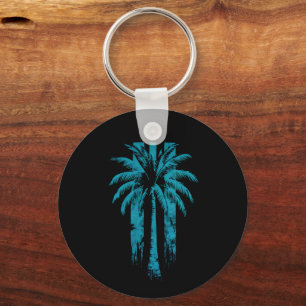 Porte-clés Hawaiian Beach Summer Vacances Tropical Palm Tree