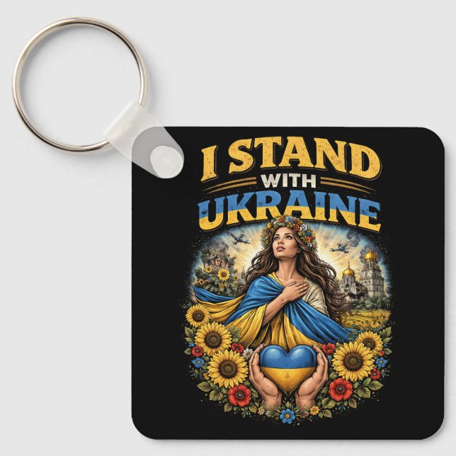 Porte-clés Heart of Ukraine (Recto)