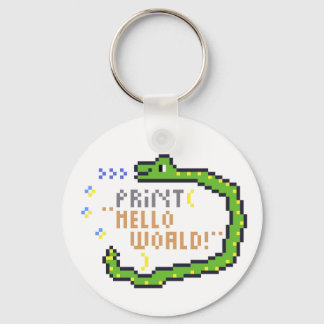 Porte-clés hello word en python!