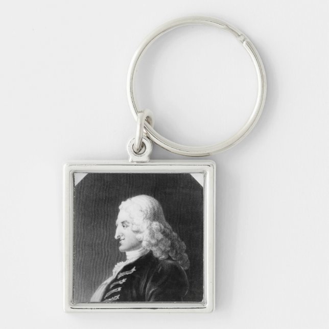 Porte-clés Henry Fielding a gravé par Samuel Freeman (Devant)