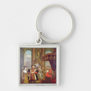 Porte-clés Henry VIII Anne Boleyn de présentation à la cour