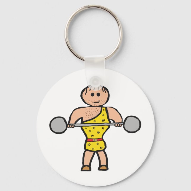 Porte-clés Hercule de cirque (Recto)