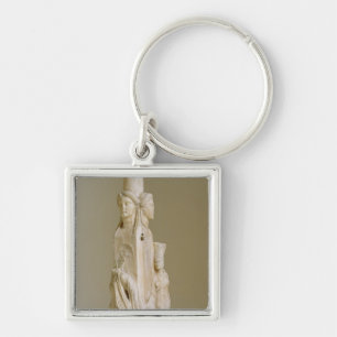 Porte-clés Herm triforme de Hecate, sculpture de marbre, pe