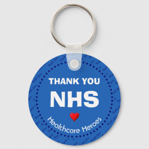 Porte-clés Héros de la santé   MERCI NHS