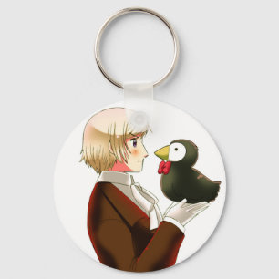 Porte-clés Hetalia Islande et M. Puffin Porte - clé