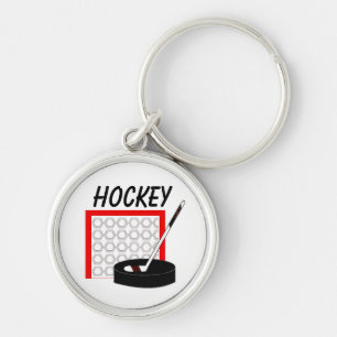 Porte-clés Heure de hockey