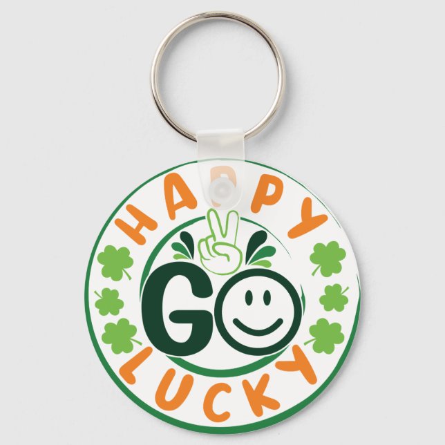 Porte-clés Heureux Go Lucky-52904 (Recto)